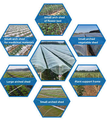 Electronic Industry Solid Fiberglass FRP Rod For Greenhouse Support