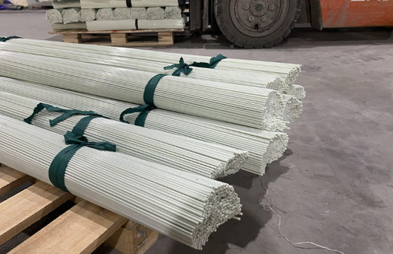 Smooth FRP Shed Rod For Agricultural Greenhouse Tunnel Support