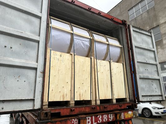 White Fiber Reinforced FRP Plastic Member High Strength For Tensile Strength