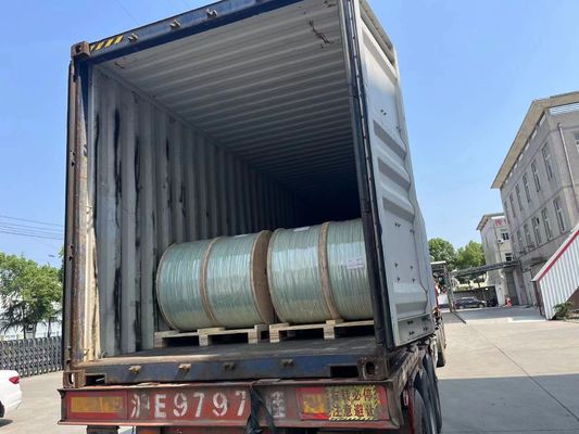 25.2km/Reel Fiber Optic Cable  FRP Strength Member  Light Weight