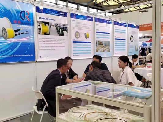 Customized FRP Strength Member Clear Rod High Weather Resistance